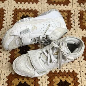 JORDAN Zion 2 Zoom Air White Metallic Gold Basketball Shoe Mens 12.5